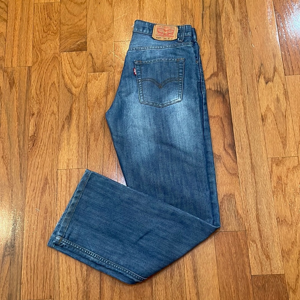 Levi’s 514 14 Regular 27 x 27 Kids Faded pockets straight Leg
